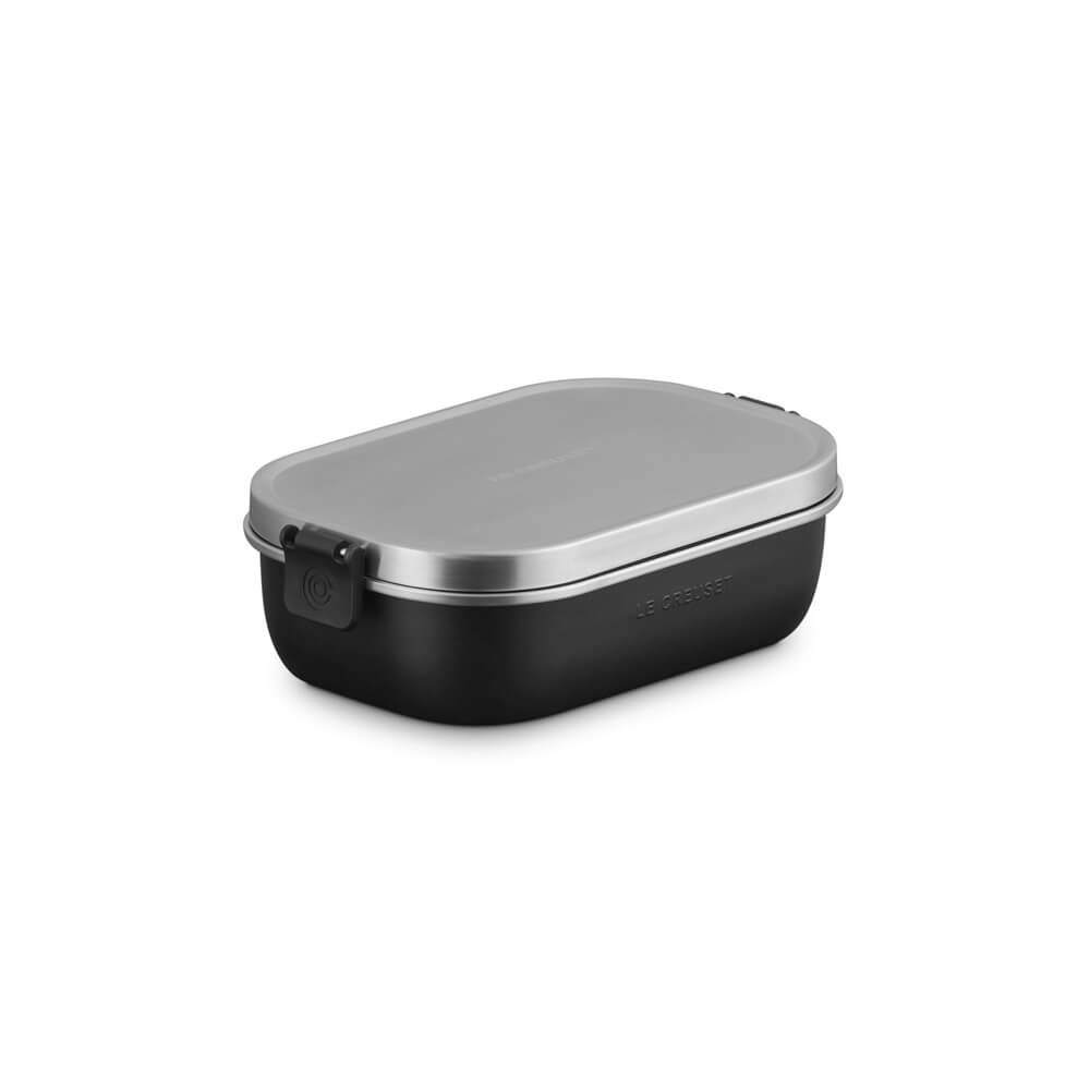 Le Creuset On The Go Satin Black Lunch Box 900ml